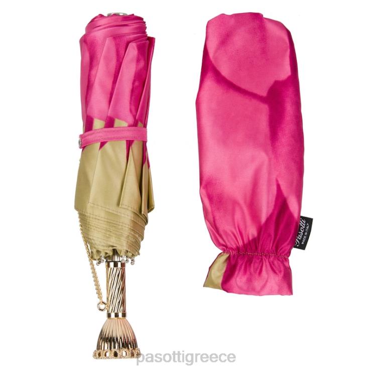 ομπρέλα | PASOTTI 257 21065-30 p11 - πτυσσόμενη ομπρέλα με ροζ ντάλια 2N6B8576 γυναίκες